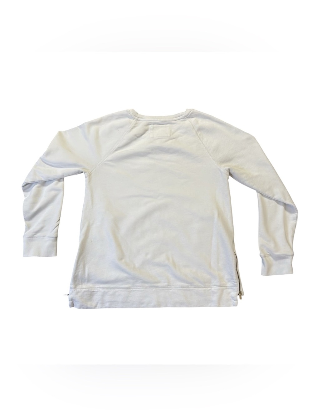 Lilly Pulitzer White Crewneck Sweater - Classic Lightweight Pullover - Picture 2 of 7